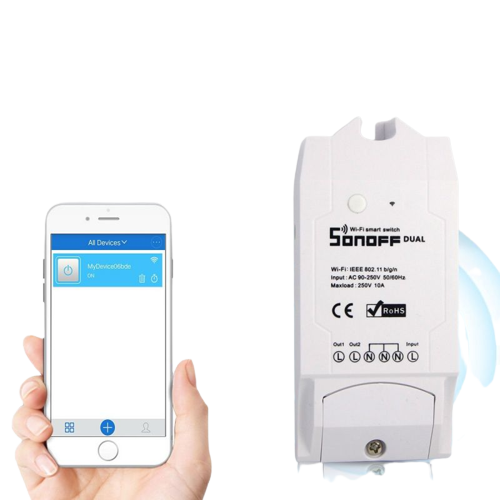 SONOFF Dual Control Module with 2 Relay Outputs