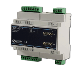 SS 10017-I Distribuirani I/O uređaj u kutiji sa 6 DIN modula 8 ulaza za mA preko RS-485