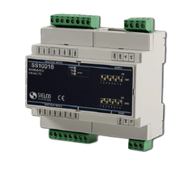 SS 10018 Distribuirani I/O uređaj u kutiji sa 6 DIN modula 8 ulaza za mV i termoparove preko RS-485